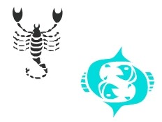 Affinité Scorpion avec Poissons