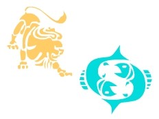 Affinité Lion avec Poissons